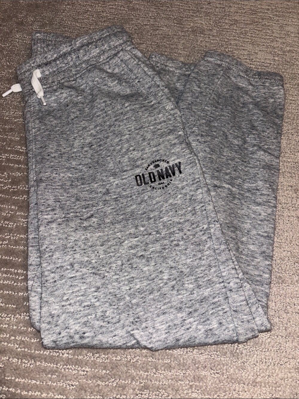 Old Navy Boys Light Gray Heather Sweatpants